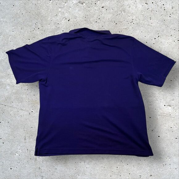 Colorado Rockies Antigua Polo Shirt Men's 2XL MLB Purple Performance Fabric - Picture 7 of 8